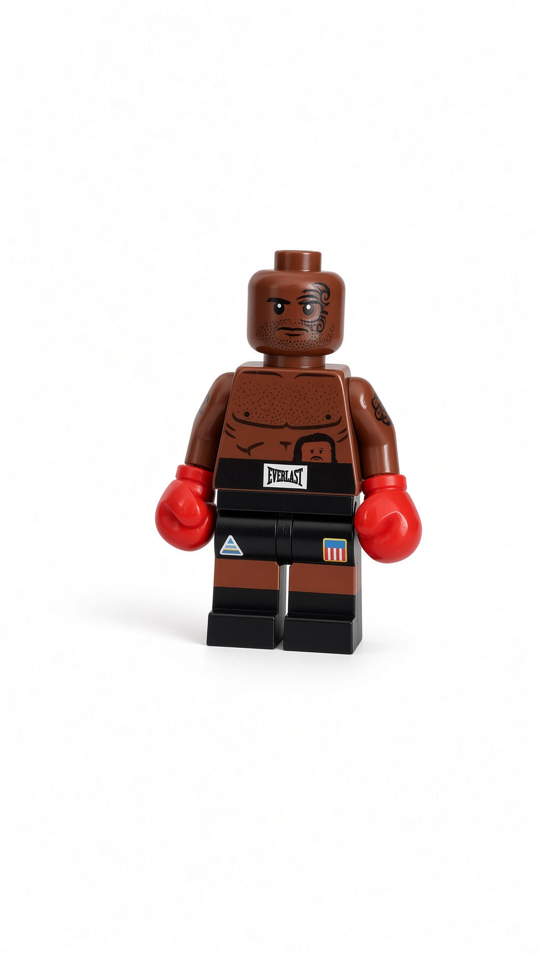 Mike Tyson custom Lego figure